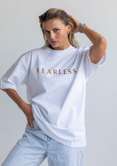 Fearless (Bhagat Singh) Black & White Tshirt (Unisex)