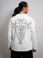 Titan Sigil - Puff Print Full Oversized T-shirt