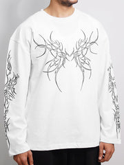 Titan Sigil - Puff Print Full Oversized T-shirt