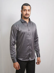 Grey Classic Formal Shirt