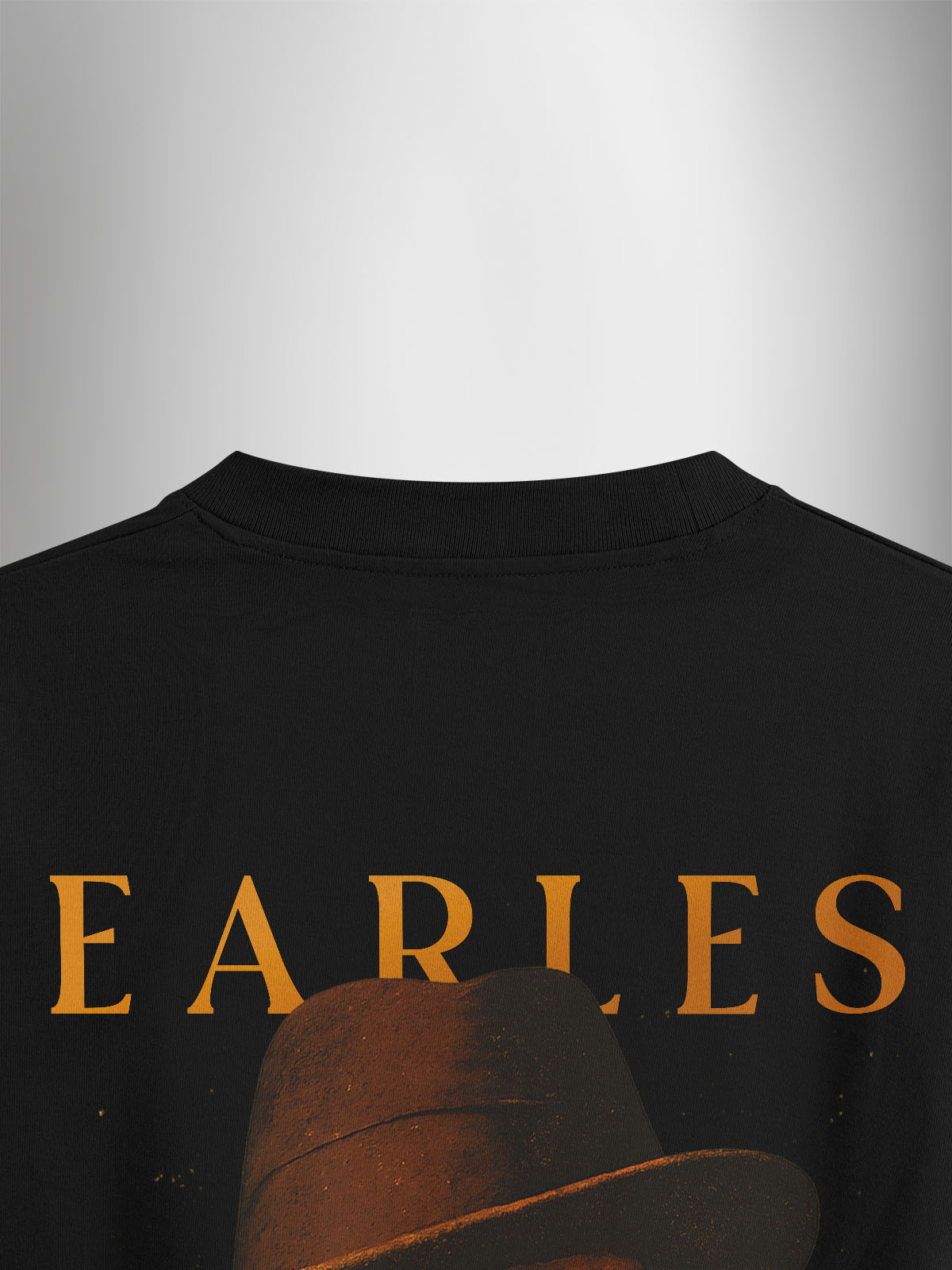 Fearless Black Oversized Tshirt (Unisex) - Urban Forever