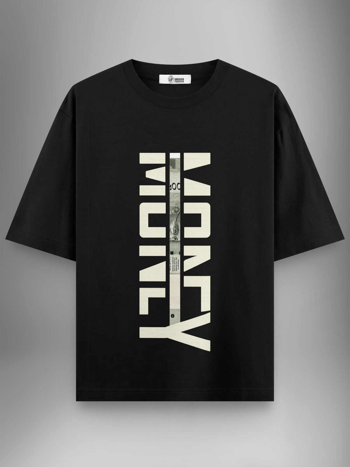 Money Artistic Oversized Tshirt - Urban Forever