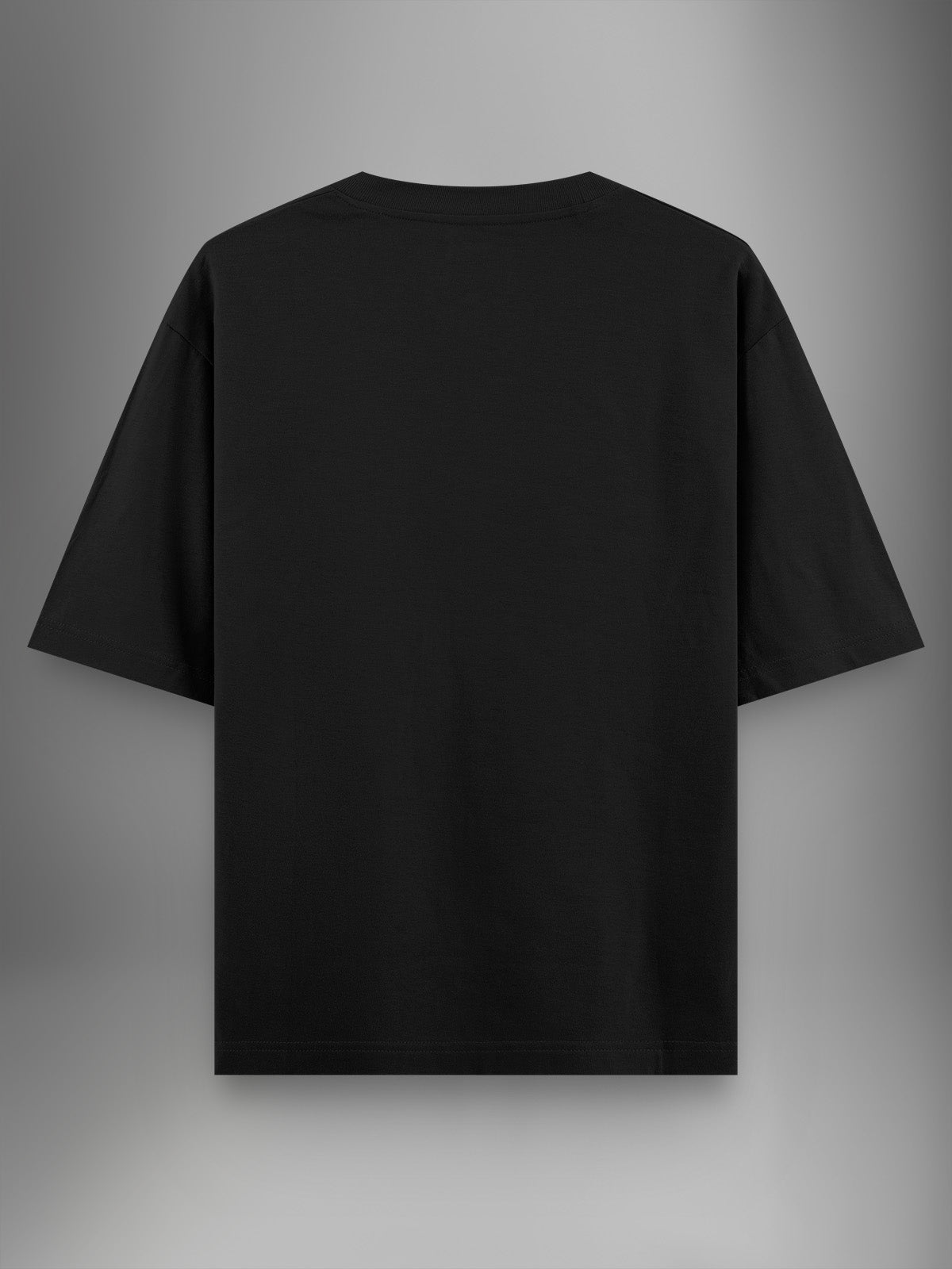 Plain Black Oversized Tshirt - Urban Forever
