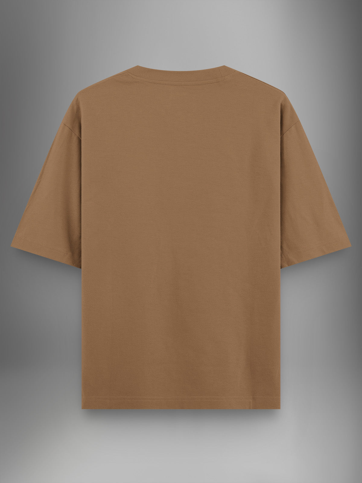 Plain Brown Oversized Tshirt - Urban Forever