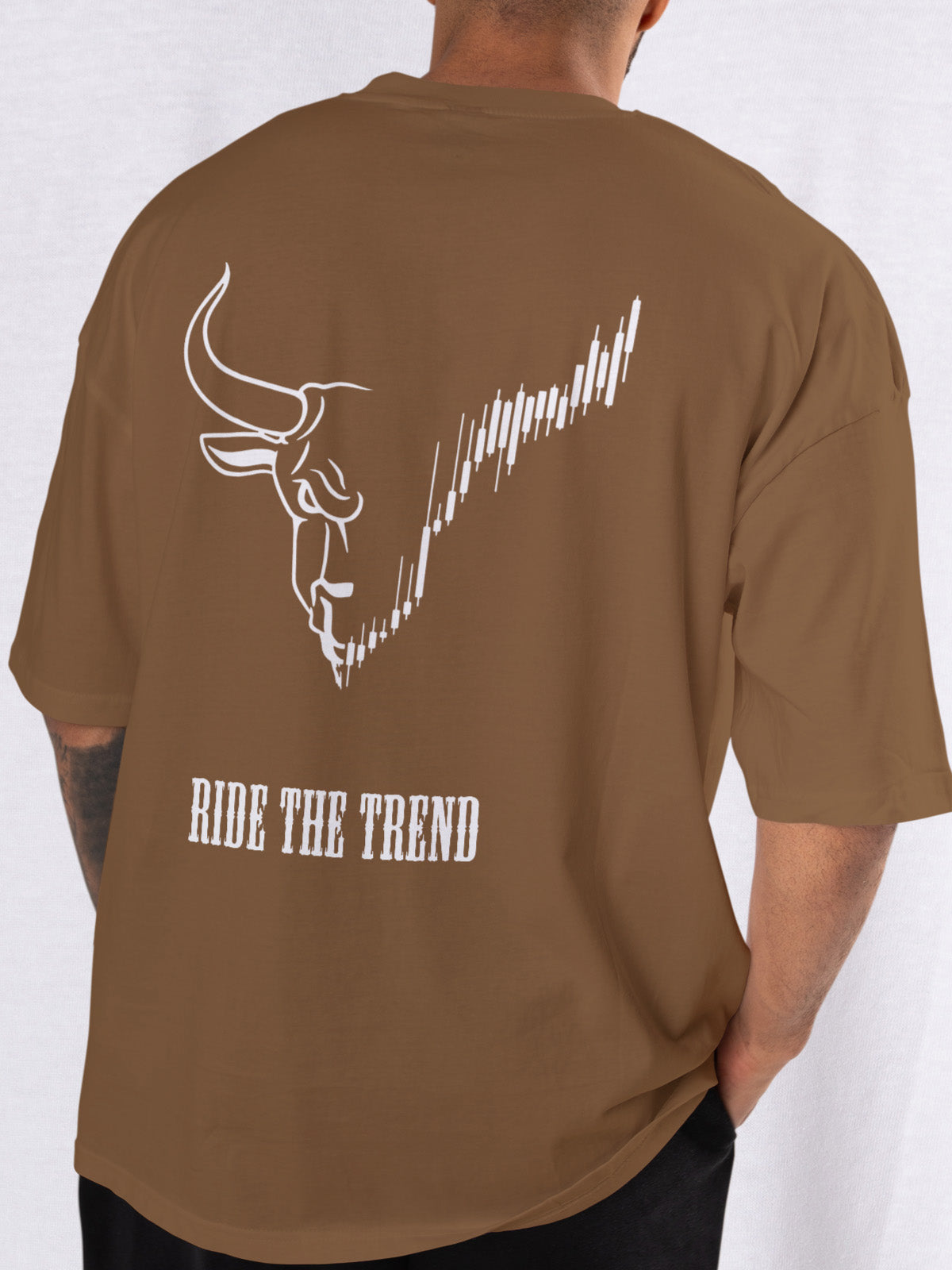 Big Bull Trader Oversized Tshirt - Urban Forever