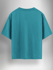 Limitless Teal Oversized Tshirt - Urban Forever