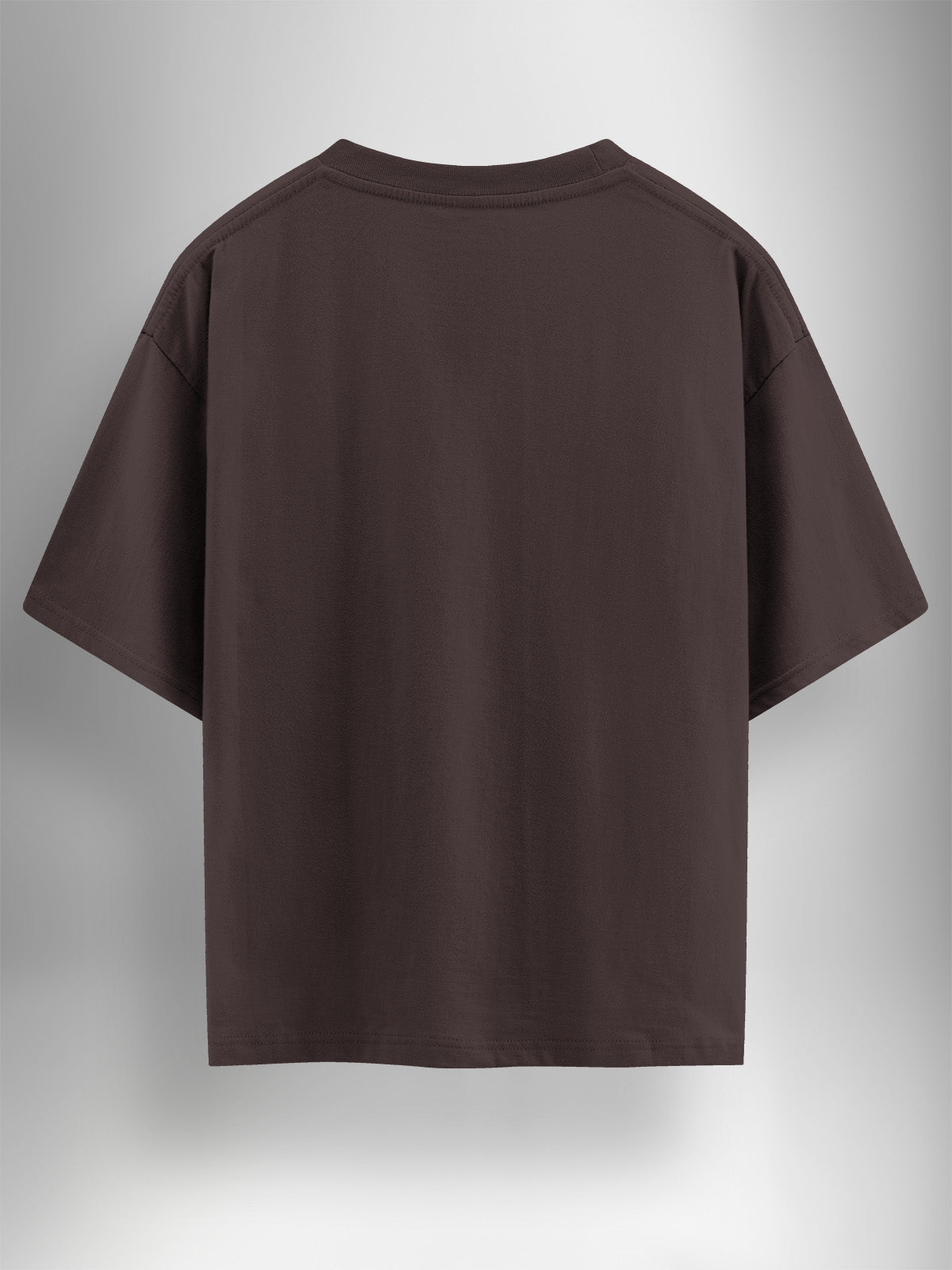 Wow Brown Oversized Tshirt - Urban Forever