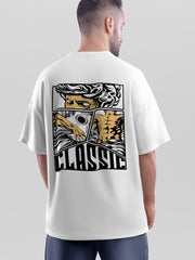 Modern Muse White Oversized Tshirt - Urban Forever