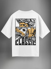 Modern Muse White Oversized Tshirt - Urban Forever