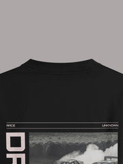 Drift Black Oversized Tshirt - Urban Forever