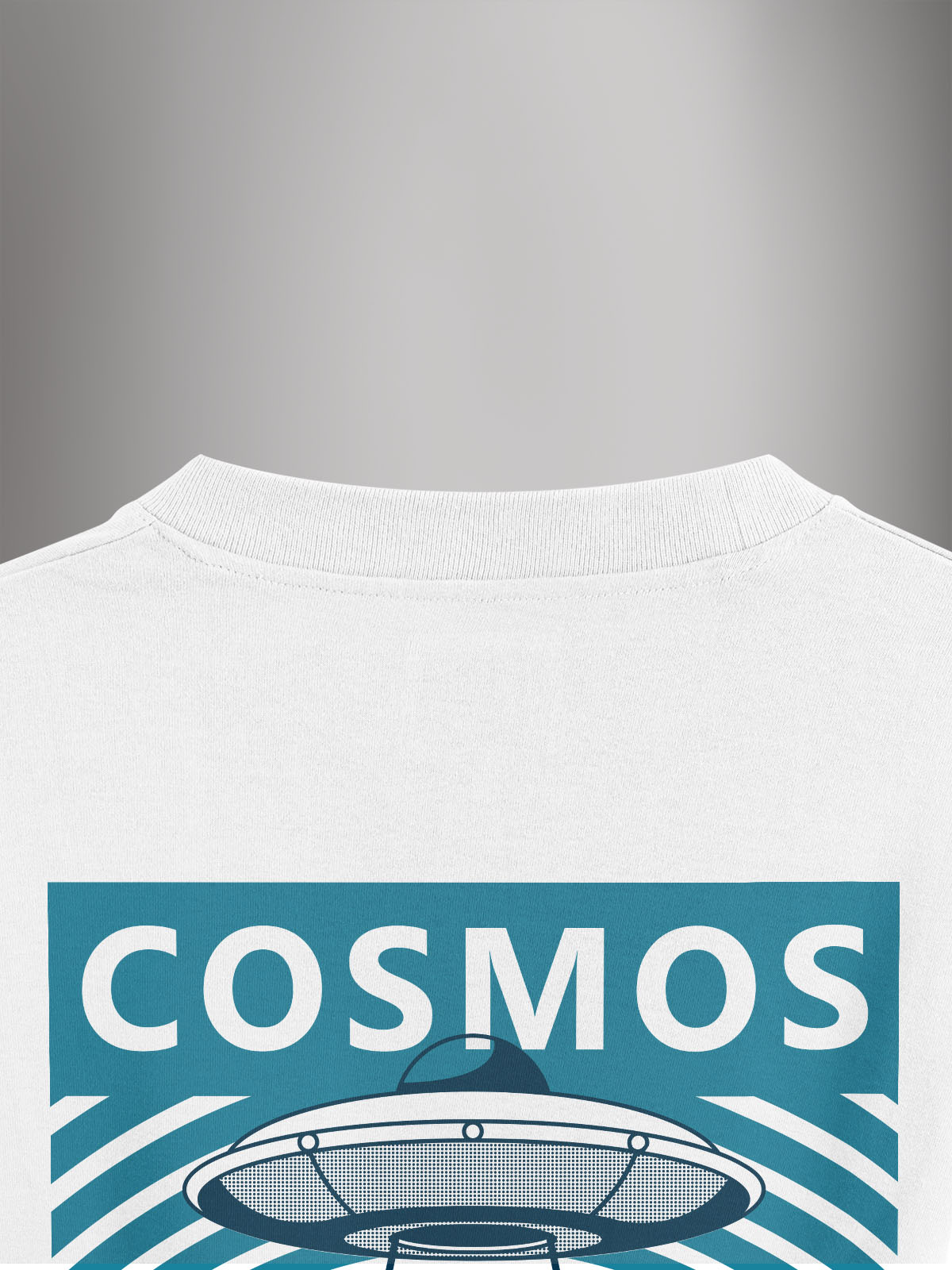 Cosmos Calling White Oversized Tshirt - Urban Forever