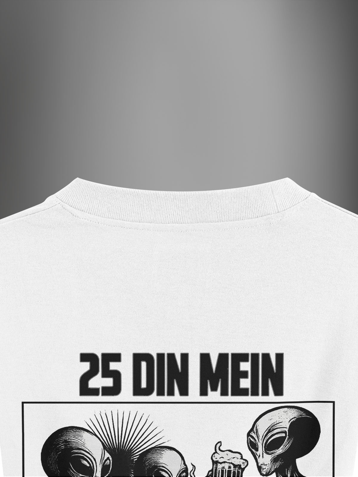 Paisa Double White Oversized Tshirt - Urban Forever