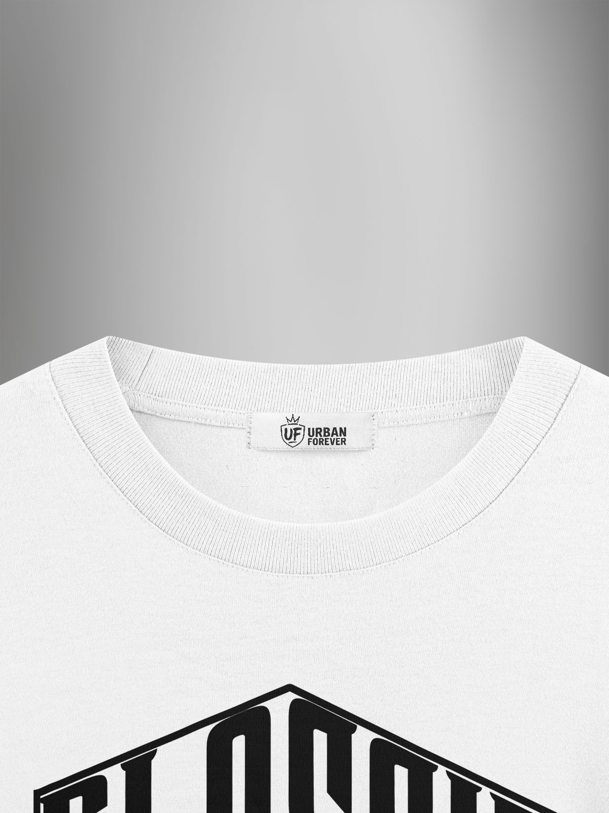 Modern Muse White Oversized Tshirt - Urban Forever