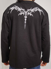 Urban Crest - Puff Print Full Oversized T-shirt