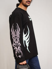 Urban Crest - Puff Print Full Oversized T-shirt