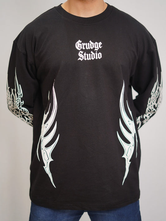 Urban Crest - Puff Print Full Oversized T-shirt