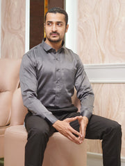 Grey Classic Formal Shirt