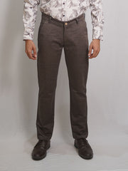 Silverish Golden Grey Trouser