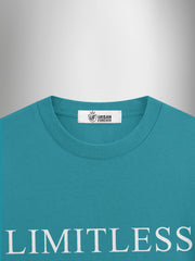 Limitless Teal Oversized Tshirt - Urban Forever