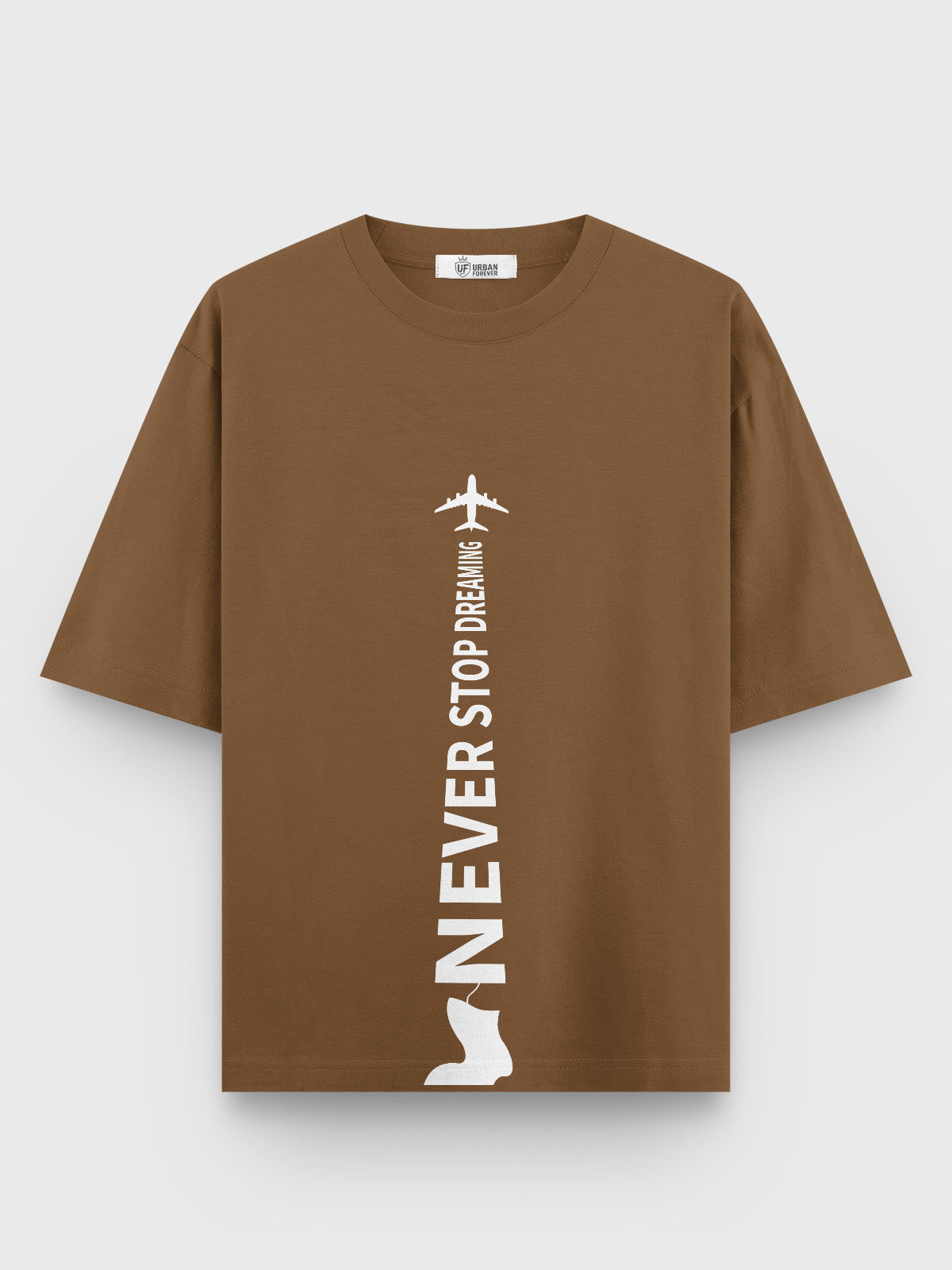 Never Stop Dreaming Oversized Tshirt - Urban Forever