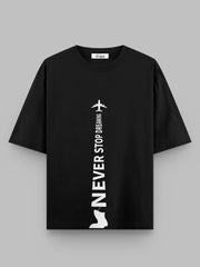 Never Stop Dreaming Oversized Tshirt - Urban Forever