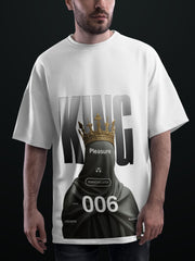 King Black Oversized Tshirt
