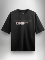 Drift Black Oversized Tshirt - Urban Forever