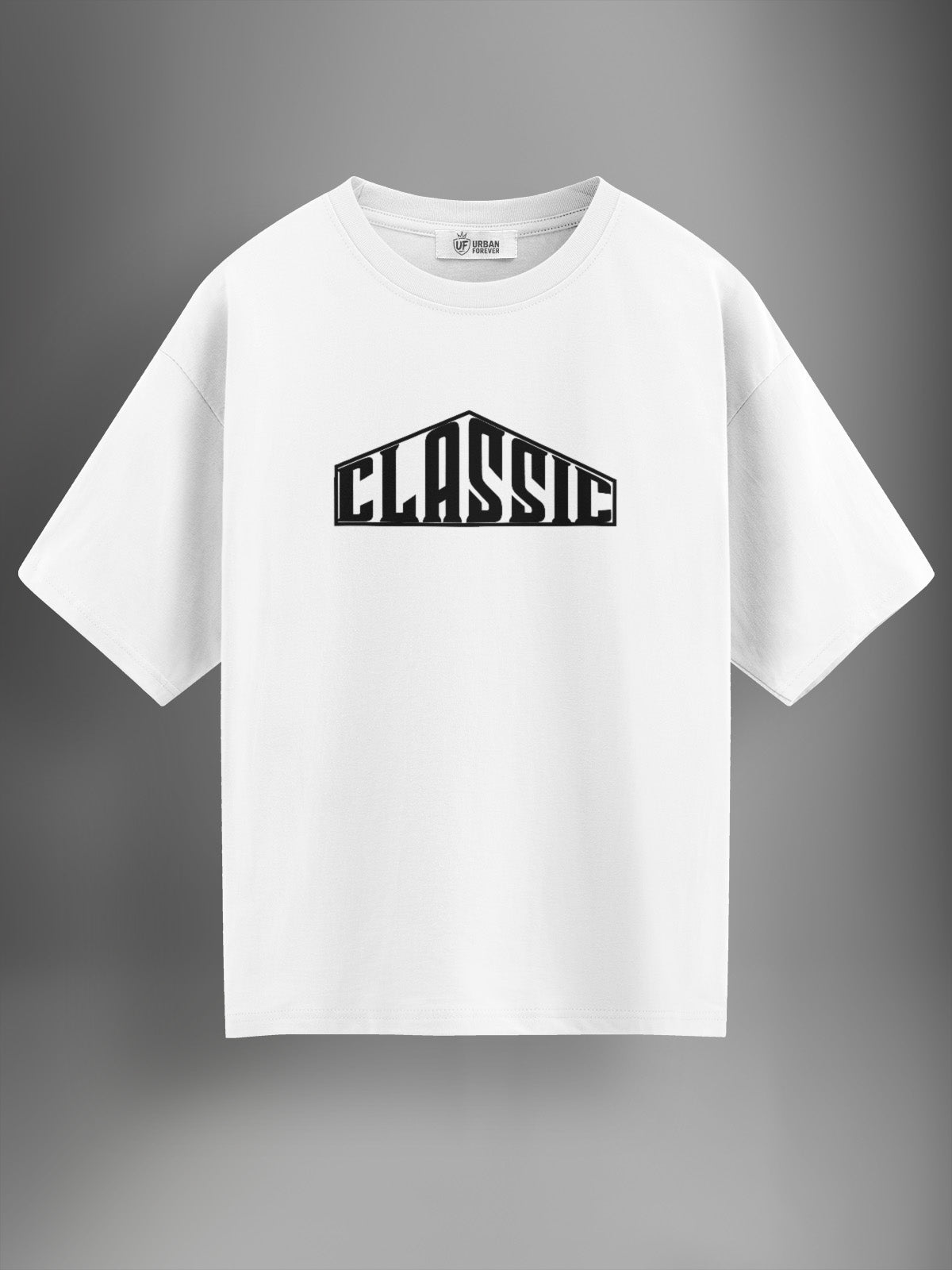 Modern Muse White Oversized Tshirt - Urban Forever