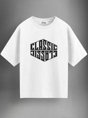Modern Muse White Oversized Tshirt