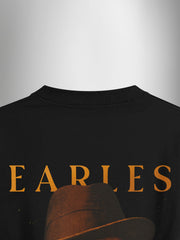 Fearless Black Oversized Tshirt (Unisex) - Urban Forever