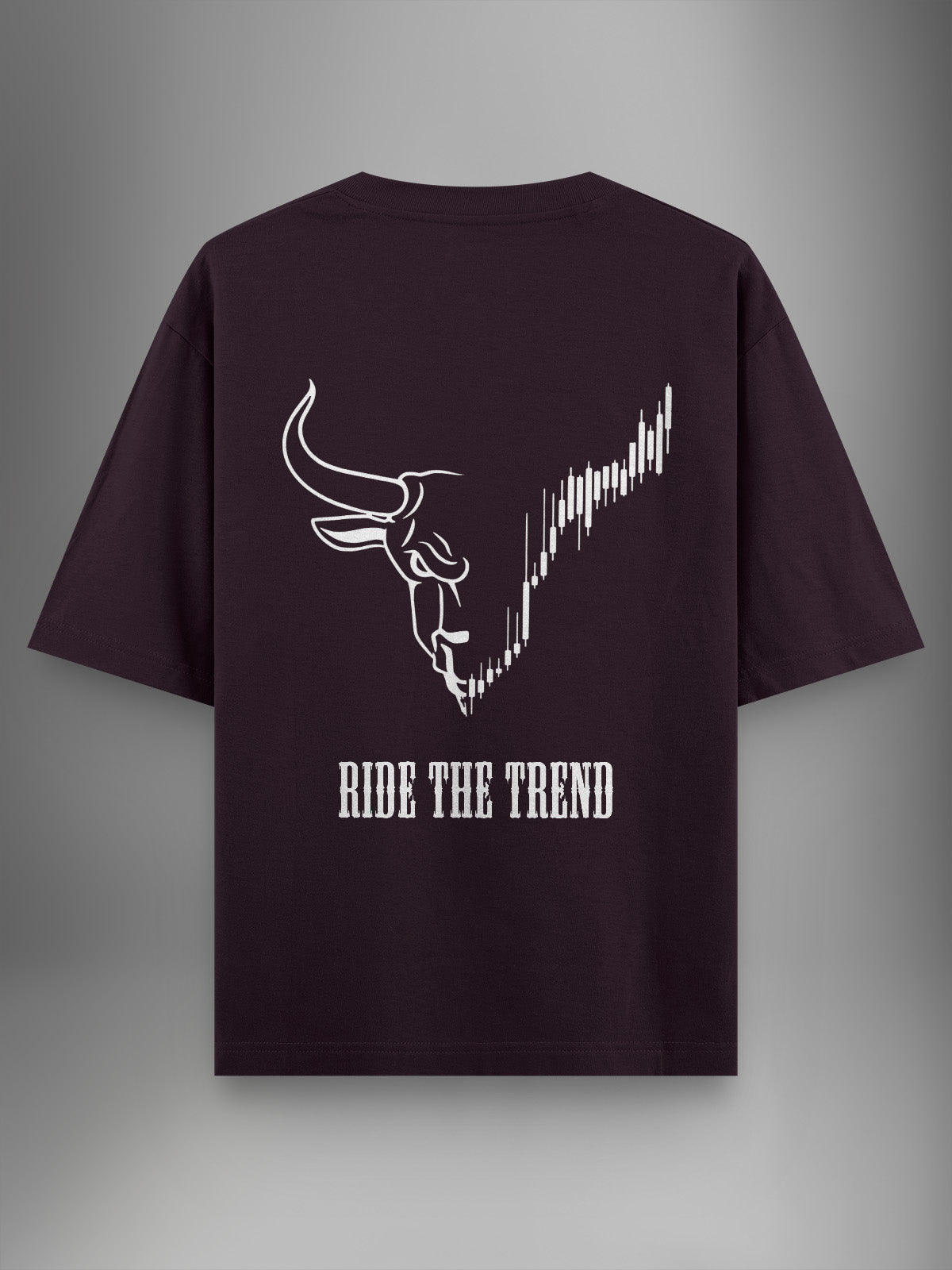 Big Bull Trader Oversized Tshirt - Urban Forever