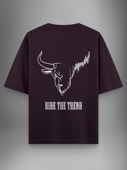 Big Bull Trader Oversized Tshirt - Urban Forever
